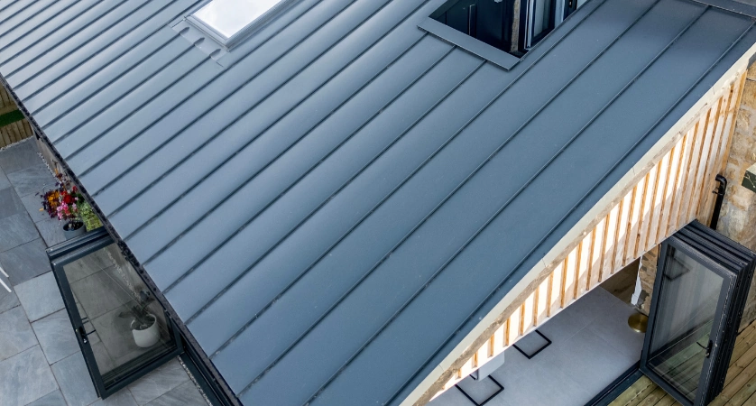 Vertix EasySeam Roof System Somerset extension