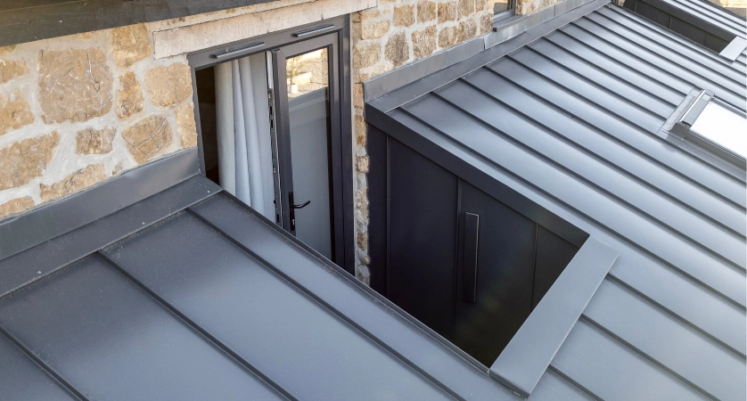 Vertix EasySeam Roof System Somerset extension