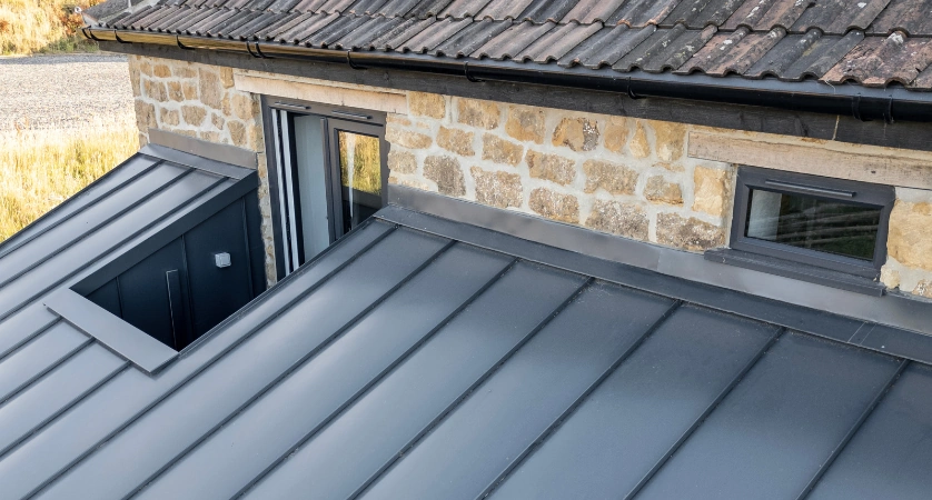 Vertix EasySeam Roof System Somerset extension